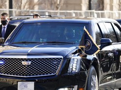 Benteng Berjalan, Intip Canggihnya Keamanan dan Persenjataan Mobil Dinas Joe Biden