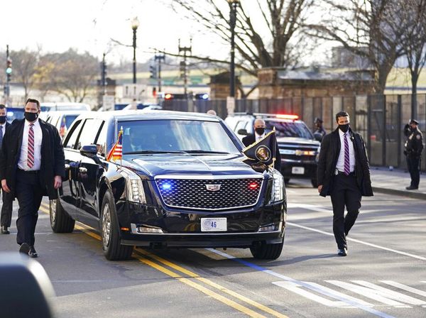 Mobil Dinas Warisan Donald Trump untuk Joe Biden