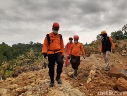 Bahayakan Tim SAR, Pencarian Korban Gempa Sulbar Tertimbun Longsor Dihentikan