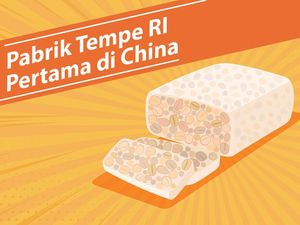 Pabrik Tempe RI Pertama di China
