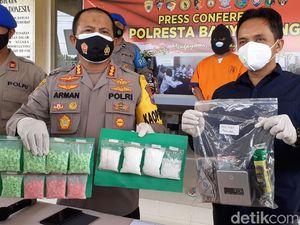 Bandar Narkoba Banyuwangi Diringkus, 285 Gram Sabu dan 748 Ekstasi Disita