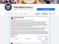 Jelang Final, 3 Pemain Kejuaraan Dunia PUBG Mobile Positif COVID-19