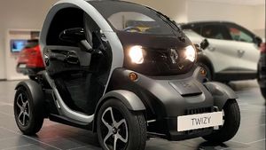 Ini Renault Twizy, Mobil Listrik Cuma Muat 2 Orang Harganya Rp 400 Jutaan