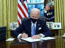 Resmi Jadi Presiden, Biden Langsung Batalkan Kebijakan Trump