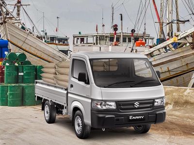 Tampang Suzuki New Carry Pick Up yang Kini Dilengkapi APAR