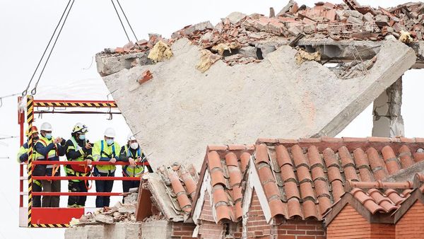Gas Meledak di Madrid, 4 Orang Tewas