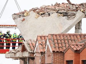 Gas Meledak di Madrid, 4 Orang Tewas Gas Meledak di Madrid, 4 Orang Tewas