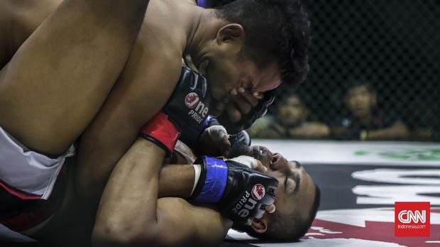 Kancah MMA Dalam Olahraga Tarung Indonesia Kancah MMA Dalam Olahraga Tarung Indonesia. CNN Indonesia/Adhi Wicaksono