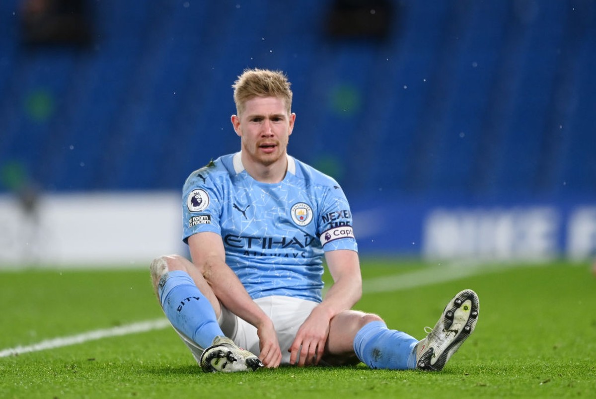 Manchester City: No De Bruyne Still Party (Getty Images/Shaun Botterill)