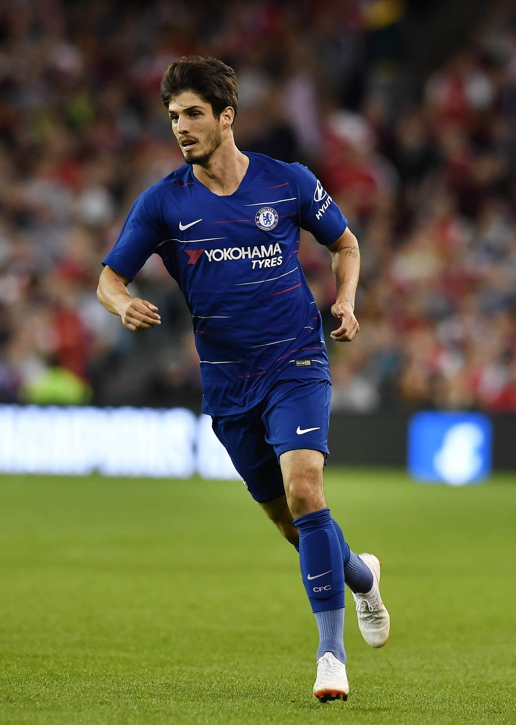 DUBLIN, IRELAND - AUGUST 01: Lucas Piazon of Chelsea during the Pre-season friendly International Champions Cup game between Arsenal and Chelsea at Aviva stadium on August 1, 2018 in Dublin, Ireland. (Photo by Charles McQuillan/Getty Images)