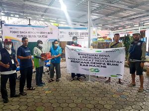 Pegadaian Salurkan Bantuan untuk Korban Gempa di Mamuju & Majene