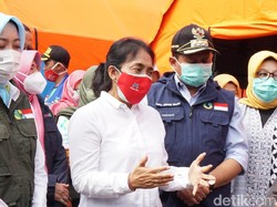 Menteri PPPA Kawal Istri Korban Longsor Sumedang