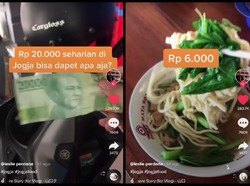 Netizen Buktikan Modal Rp 20 Ribu Bisa Kenyang Seharian di Jogja