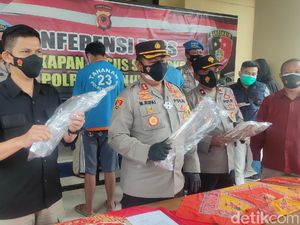 Pelaku Pembacokan Pemotor di Cianjur Ditangkap