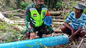 Penampakan Benda Mirip Rudal yang Ditemukan di Anambas
