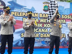 Polda Metro Kirim Bantuan untuk Korban Bencana Alam di Sulbar-Kalsel