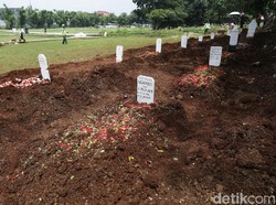 Sentilan PSBB Setengah-setengah Saat Makam Corona DKI Terus Nambah