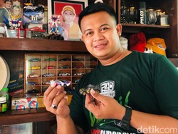 Polisi di Surabaya Kebanjiran Order Custom Mobil-mobilan Berawal dari Hobi