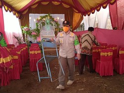 Lagi, Satgas COVID-19 Trenggalek Tertibkan Hajatan di Masa PPKM