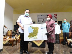 Mensos Risma Terima Program Data Desa Presisi dari IPB University