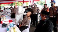 Rapid Test Antigen untuk Personel Polda Metro Jaya