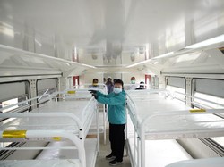 RS Penuh, Pemkot Madiun Pinjam Gerbong Kereta untuk Rawat Pasien COVID-19