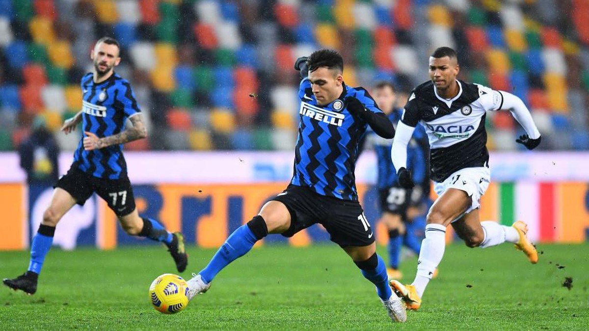 Inter Milan diredam Udinese 0-0. (Foto: Getty Images/Alessandro Sabattini)