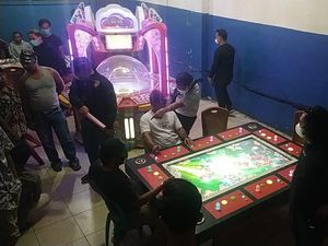2 Tempat Judi Bermodus Game Ikan di Jambi Digerebek, 23 Orang Diamankan