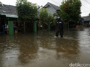 Perumahan Bumi Nasio Indah Bekasi Terendam Banjir