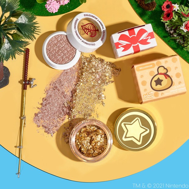 eye shadow shimmer and glitter