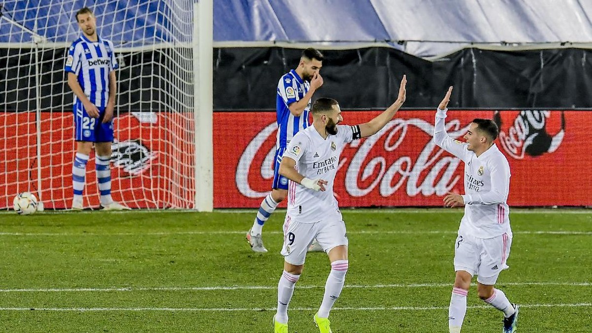 Real Madrid menang 4-1 atas Alaves (Foto: AP/Alvaro Barrientos)