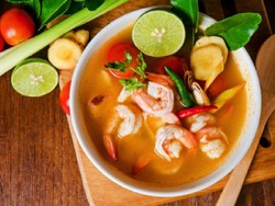 Mengenal Tom Yum, Kuliner Khas Thailand yang Mendunia