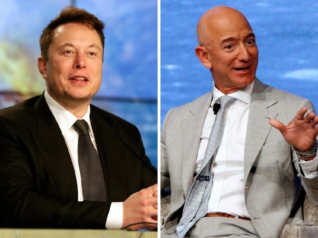 Elon Musk dan Jeff Bezos Akan Berduet di KTT G20 Elon Musk dan Jeff Bezos Akan Berduet di KTT G20