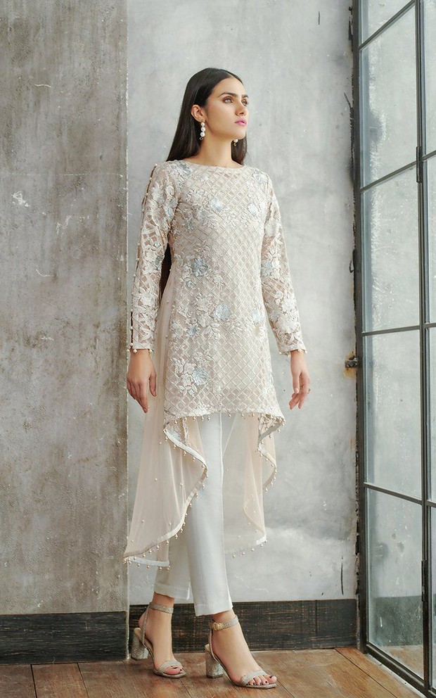 Embroidered tunik with cullot