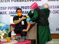 Bupati Purbalingga Tidak Lolos Screening Vaksinasi Corona