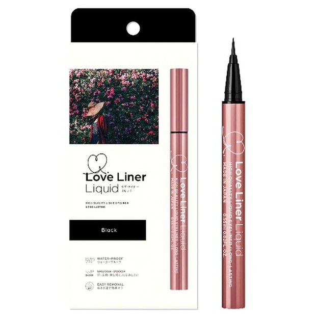 Love Liner Liquid Eyeliner akan memberi kamu kendali penuh untuk menggambar garis yang sempurna sekaligus tahan terhadap keringat dan sebum.