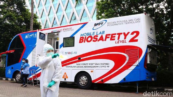 RI Punya Lab Tes PCR yang Bisa Pindah-pindah, Ini Penampakannya