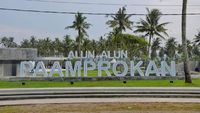 Foto: Wajah Baru Alun-alun Paamprokan, Ditargetkan Selesai Februari 2021