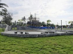 Sudah Soft Opening, Ini Wajah Baru Alun-alun Paamprokan Pangandaran