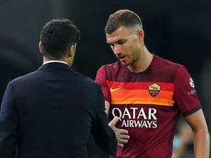 Hubungan dengan Fonseca Memanas, Dzeko Bakal Tinggalkan Roma?
