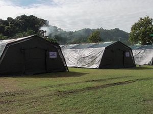 Bantu Korban Gempa, TNI AD Bangun Rumah Sakit Lapangan di Mamuju