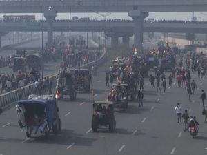 Bawa Traktor, Petani di India Gelar Aksi Protes Bawa Traktor, Petani di India Gelar Aksi Protes