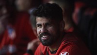 Diego Costa. Tak lagi membela Atletici Mineiro, eks bintang Chelsea dan Atletico ini santer dikaitkan dengan sejumlah klub top walaupun sejauh ini belum ada realisasinya. Foto: Getty Images/Aitor Alcalde