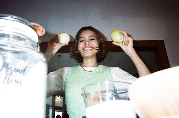 Eva Celia/instagram.com/evacelia Eva Celia memilih jadi seorang vegetarian/instagram.com/evacelia