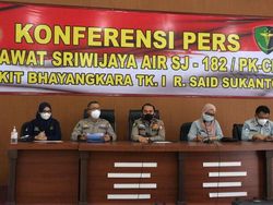 2 Korban Sriwijaya Air SJ182 Kembali Teridentifikasi, Total Jadi 55 Jenazah
