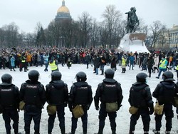 Polisi Rusia Minta Maaf Atas Kebrutalan Aparat Selama Demo Pro-Navalny