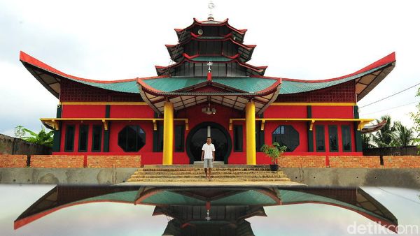 10 Masjid Bernuansa Tionghoa Paling Ikonik di Indonesia