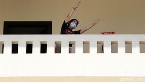 Melihat Pasien OTG Corona Olahraga di Wisma Makara UI
