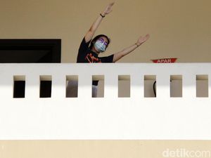 Melihat Pasien OTG Corona Olahraga di Wisma Makara UI Melihat Pasien OTG Corona Olahraga di Wisma Makara UI