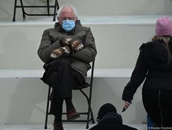 Meme Bernie Sanders yang Viral Hasilkan Jutaan Dolar untuk Amal